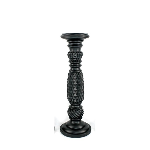 Black Candle Holders - 2 set