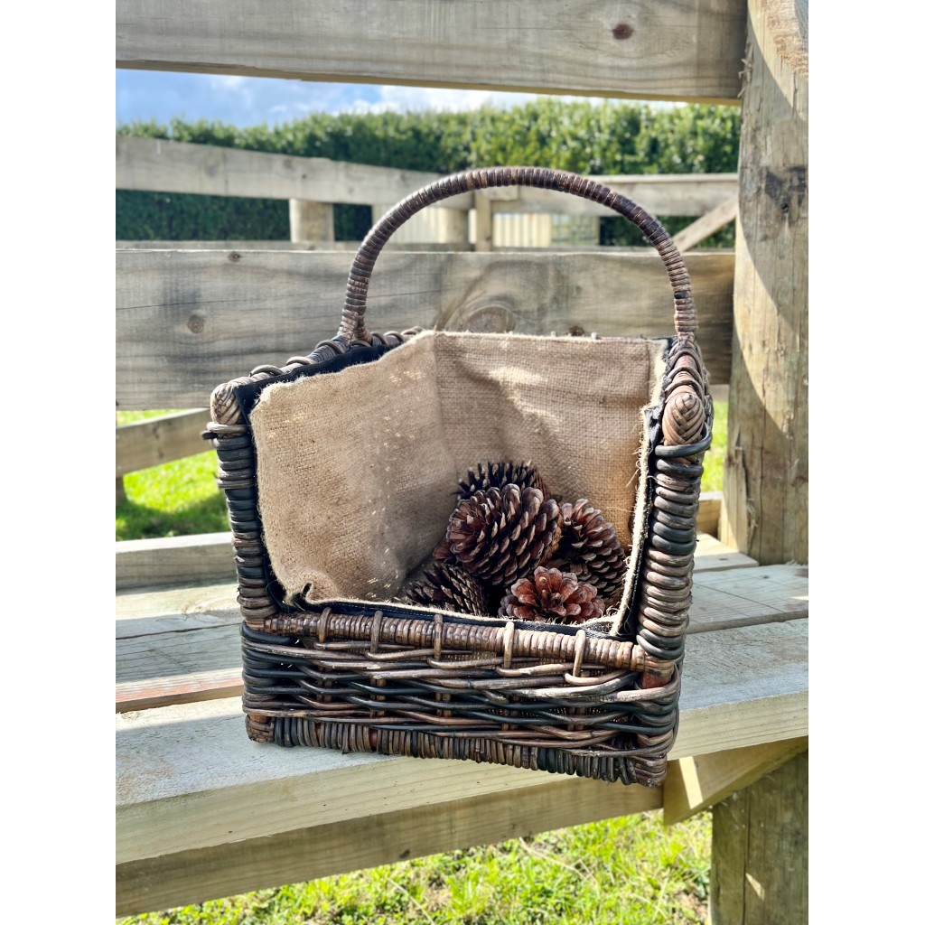 Lined Kindling Basket