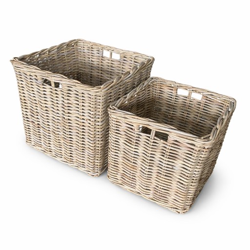 SQUARE LOG BASKET