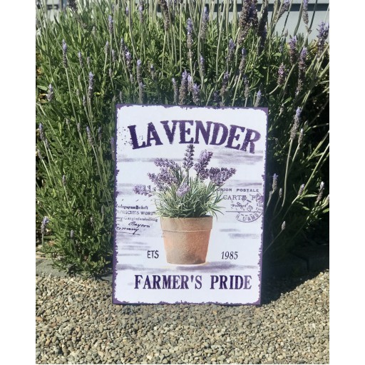 Lavender Plaque