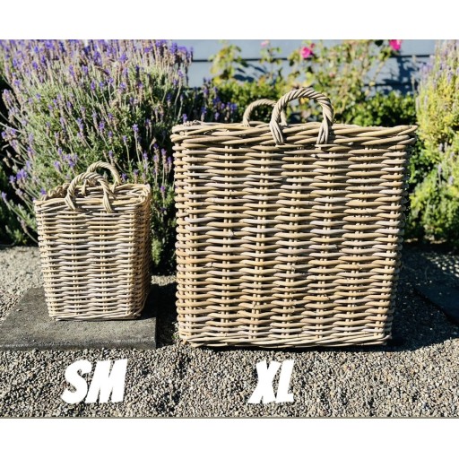 Square Log Baskets