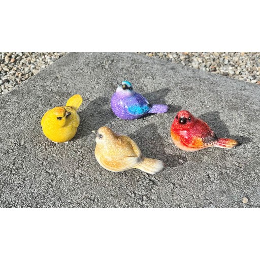 Small Ceramic Birds