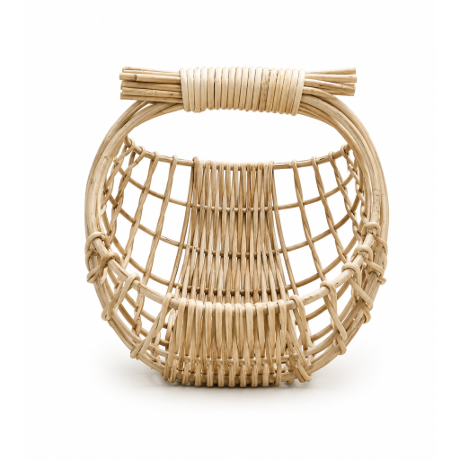 Round Flower Basket